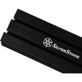 SilverStone SST-TP02-M2 sistema di raffreddamento per computer Mddulo di memoria Dissipatore di calore/Radiatore Nero Nero, Dissipatore di calore/Radiatore, Nero