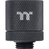 Thermaltake CL-W185-CU00BL-A parte e accessorio del sistema di raffreddamento del computer Tubo Nero, Tubo, Rame, Nero, Trasparente, 1/4", EAC, CE, 31,4 mm
