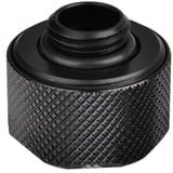 Thermaltake CL-W214-CU00BL-B parte e accessorio del sistema di raffreddamento del computer Guarnizione, Connessione Nero, Guarnizione, Alluminio, Rame, Nero, 1/4", 21 mm, 2,6 cm