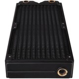 Thermaltake CL-W236-CU00BL-A parte e accessorio del sistema di raffreddamento del computer Blocco per radiatore Nero, Blocco per radiatore, Rame, Nero, 1/4", 119 mm, 285,4 mm