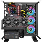 Thermaltake Floe DX RGB 360 TT Premium Edition Processore Raffreddatore di liquidi tutto in uno 14 cm Nero 1 pz Nero, Raffreddatore di liquidi tutto in uno, 14 cm, 60,87 pdc/min, Nero