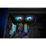 Thermaltake Floe RC240 Raffreddatore di liquidi tutto in uno Nero Nero, Raffreddatore di liquidi tutto in uno, 59,28 pdc/min, Nero