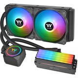 Thermaltake Floe RC240 Raffreddatore di liquidi tutto in uno Nero Nero, Raffreddatore di liquidi tutto in uno, 59,28 pdc/min, Nero