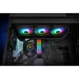 Thermaltake Floe RC360 Raffreddatore di liquidi tutto in uno Nero, Raffreddamento ad acqua Nero, Raffreddatore di liquidi tutto in uno, 59,28 pdc/min, Nero