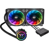 Thermaltake Floe Riing RGB 280 TT Case per computer Raffreddatore di liquidi tutto in uno 14 cm Nero Nero, Raffreddatore di liquidi tutto in uno, 14 cm, 500 Giri/min, 1400 Giri/min, 27,2 dB, 63,19 pdc/min