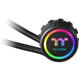 Thermaltake Floe Riing RGB 280 TT Case per computer Raffreddatore di liquidi tutto in uno 14 cm Nero Nero, Raffreddatore di liquidi tutto in uno, 14 cm, 500 Giri/min, 1400 Giri/min, 27,2 dB, 63,19 pdc/min