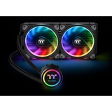 Thermaltake Floe Riing RGB 280 TT Case per computer Raffreddatore di liquidi tutto in uno 14 cm Nero Nero, Raffreddatore di liquidi tutto in uno, 14 cm, 500 Giri/min, 1400 Giri/min, 27,2 dB, 63,19 pdc/min