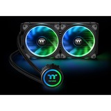 Thermaltake Floe Riing RGB 280 TT Case per computer Raffreddatore di liquidi tutto in uno 14 cm Nero Nero, Raffreddatore di liquidi tutto in uno, 14 cm, 500 Giri/min, 1400 Giri/min, 27,2 dB, 63,19 pdc/min