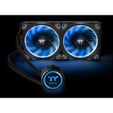 Thermaltake Floe Riing RGB 280 TT Case per computer Raffreddatore di liquidi tutto in uno 14 cm Nero Nero, Raffreddatore di liquidi tutto in uno, 14 cm, 500 Giri/min, 1400 Giri/min, 27,2 dB, 63,19 pdc/min