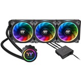 Thermaltake Floe Riing RGB 360 TT Processore Ventilatore 12 cm Nero, Raffreddamento ad acqua Ventilatore, 12 cm, 500 Giri/min, 1400 Giri/min, 24,7 dB, 42,34 pdc/min