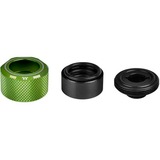 Thermaltake Pacific C-PRO G1/4 PETG Guarnizione, Connessione verde, Guarnizione, Alluminio, Rame, Verde, 1/4", Maschio, Tt LCS