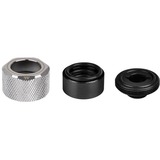 Thermaltake Pacific C-Pro G1/4 PETG Guarnizione, Connessione cromo, Guarnizione, Rame, Cromo, 1/4", Maschio, Tt LCS