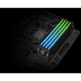 Thermaltake Pacific R1 Plus DDR4 Memory Lighting Kit Universale Altro Nero, Universale, Altro, Nero, 5 V, 6,5 W, 1,3 A