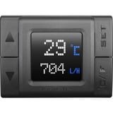 Thermaltake Pacific TF2 Indicatore di flusso, Indicatori di flusso Nero, Indicatore di flusso, Rame, Plastica, Nero, 1/4", SATA, 60 mm
