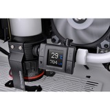 Thermaltake Pacific TF2 Indicatore di flusso, Indicatori di flusso Nero, Indicatore di flusso, Rame, Plastica, Nero, 1/4", SATA, 60 mm