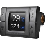 Thermaltake Pacific TF2 Indicatore di flusso, Indicatori di flusso Nero, Indicatore di flusso, Rame, Plastica, Nero, 1/4", SATA, 60 mm