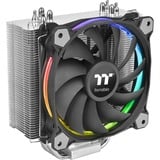 Thermaltake Riing Silent 12 RGB Sync Edition Processore Refrigeratore 12 cm Nero, Metallico Nero, Refrigeratore, 12 cm, 300 Giri/min, 1500 Giri/min, 22 dB, 53 pdc/min