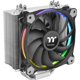 Thermaltake Riing Silent 12 RGB Sync Edition Processore Refrigeratore, raffreddamento CPU Nero, Processore, Refrigeratore, LGA 1150 (Presa H3), LGA 1151 (Presa H4), LGA 1155 (Socket H2), LGA 1156 (Socket H), LGA 1366..., 12 cm, 300 Giri/min, 1500 Giri/min