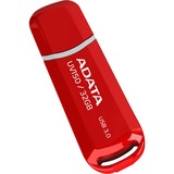 ADATA 32GB DashDrive UV150 unità flash USB USB tipo A 3.2 Gen 1 (3.1 Gen 1) Rosso rosso, 32 GB, USB tipo A, 3.2 Gen 1 (3.1 Gen 1), Cuffia, 9 g, Rosso