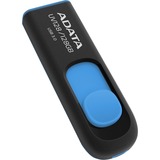 ADATA 64GB DashDrive UV128 unità flash USB USB tipo A 3.2 Gen 1 (3.1 Gen 1) Nero, Blu Nero/Blu, 64 GB, USB tipo A, 3.2 Gen 1 (3.1 Gen 1), 90 MB/s, Lamina di scorrimento, Nero, Blu