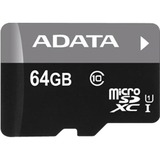 ADATA Micro SDXC 64GB MicroSDXC UHS Classe 10 64 GB, MicroSDXC, Classe 10, UHS, 30 MB/s, 10 MB/s