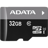 ADATA Premier microSDHC UHS-I U1 Class10 32GB Classe 10 32 GB, MicroSDHC, Classe 10, 30 MB/s, 10 MB/s, Nero, Grigio