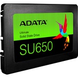 ADATA SU650 2.5" 480 GB Serial ATA III SLC, Disco a stato solido Nero, 480 GB, 2.5", 520 MB/s, 6 Gbit/s