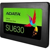 ADATA ULTIMATE SU630 960 GB 2.5" SATA 3D2 QLC, Disco a stato solido Nero, 960 GB, 2.5", 520 MB/s, 6 Gbit/s