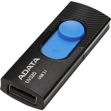 ADATA UV320 unità flash USB 32 GB USB tipo A 3.2 Gen 1 (3.1 Gen 1) Nero, Blu Nero/Blu, 32 GB, USB tipo A, 3.2 Gen 1 (3.1 Gen 1), Lamina di scorrimento, 7,9 g, Nero, Blu