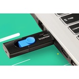 ADATA UV320 unità flash USB 64 GB USB tipo A 3.2 Gen 1 (3.1 Gen 1) Nero, Blu Nero/Blu, 64 GB, USB tipo A, 3.2 Gen 1 (3.1 Gen 1), Lamina di scorrimento, 7,9 g, Nero, Blu