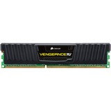 Corsair 8GB 1600MHz CL10 DDR3 memoria 1 x 8 GB Nero, 8 GB, 1 x 8 GB, DDR3, 1600 MHz, 240-pin DIMM, Lite retail