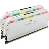 Corsair Dominator CMT16GX4M2K4000C19W memoria 16 GB 2 x 8 GB DDR4 4000 MHz bianco, 16 GB, 2 x 8 GB, DDR4, 4000 MHz