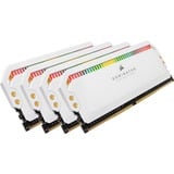 Corsair Dominator CMT32GX4M4Z3200C16W memoria 32 GB 4 x 8 GB DDR4 3200 MHz bianco, 32 GB, 4 x 8 GB, DDR4, 3200 MHz