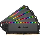 Corsair Dominator Platinum RGB memoria 32 GB 4 x 8 GB DDR4 3600 MHz Nero, 32 GB, 4 x 8 GB, DDR4, 3600 MHz, 288-pin DIMM