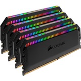 Corsair Dominator Platinum RGB memoria 32 GB 4 x 8 GB DDR4 3600 MHz Nero, 32 GB, 4 x 8 GB, DDR4, 3600 MHz, 288-pin DIMM