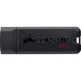 Corsair Flash Voyager GTX unità flash USB 128 GB USB tipo A 3.2 Gen 1 (3.1 Gen 1) Nero Nero, 128 GB, USB tipo A, 3.2 Gen 1 (3.1 Gen 1), 440 MB/s, Cuffia, Nero
