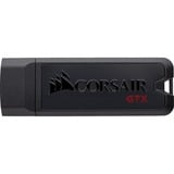 Corsair Flash Voyager GTX unità flash USB 128 GB USB tipo A 3.2 Gen 1 (3.1 Gen 1) Nero Nero, 128 GB, USB tipo A, 3.2 Gen 1 (3.1 Gen 1), 440 MB/s, Cuffia, Nero