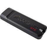 Corsair Flash Voyager GTX unità flash USB 256 GB USB tipo A 3.2 Gen 1 (3.1 Gen 1) Nero Nero, 256 GB, USB tipo A, 3.2 Gen 1 (3.1 Gen 1), 440 MB/s, Cuffia, Nero