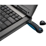 Corsair Padlock 3 64GB unità flash USB USB tipo A 3.2 Gen 1 (3.1 Gen 1) Nero, Blu Nero/Blu, 64 GB, USB tipo A, 3.2 Gen 1 (3.1 Gen 1), Cuffia, 150 g, Nero, Blu