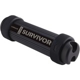 Corsair Survivor unità flash USB 1000 GB USB tipo A 3.2 Gen 1 (3.1 Gen 1) Nero Nero, 1000 GB, USB tipo A, 3.2 Gen 1 (3.1 Gen 1), Cuffia, Nero