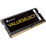 Corsair ValueSelect 16GB DDR4 memoria 1 x 16 GB 2133 MHz 16 GB, 1 x 16 GB, DDR4, 2133 MHz, 260-pin SO-DIMM, Nero