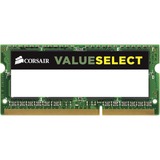 Corsair ValueSelect 8GB DDR3L 1333MHZ memoria 1 x 8 GB DDR3 8 GB, 1 x 8 GB, DDR3, 1333 MHz, 204-pin SO-DIMM