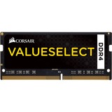 Corsair ValueSelect ValueSelect memoria 8 GB 1 x 8 GB DDR4 2133 MHz Nero, 8 GB, 1 x 8 GB, DDR4, 2133 MHz, 260-pin SO-DIMM