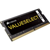 Corsair ValueSelect ValueSelect memoria 8 GB 1 x 8 GB DDR4 2133 MHz Nero, 8 GB, 1 x 8 GB, DDR4, 2133 MHz, 260-pin SO-DIMM