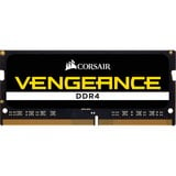 Corsair Vengeance 16 GB, DDR4, 2666 MHz memoria 1 x 16 GB Nero, DDR4, 2666 MHz, 16 GB, 1 x 16 GB, DDR4, 2666 MHz, 260-pin SO-DIMM