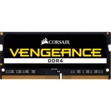 Corsair Vengeance 8 GB, DDR4, 2666 MHz memoria 1 x 8 GB Nero, DDR4, 2666 MHz, 8 GB, 1 x 8 GB, DDR4, 2666 MHz, 260-pin SO-DIMM