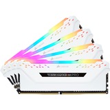 Corsair Vengeance CMW32GX4M4C3200C16W memoria 32 GB 4 x 8 GB DDR4 3200 MHz bianco, 32 GB, 4 x 8 GB, DDR4, 3200 MHz, 288-pin DIMM, Bianco