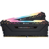 Corsair Vengeance CMW64GX4M2D3600C18 memoria 64 GB 2 x 32 GB DDR4 3600 MHz Nero, 64 GB, 2 x 32 GB, DDR4, 3600 MHz, 288-pin DIMM