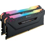 Corsair Vengeance CMW64GX4M2D3600C18 memoria 64 GB 2 x 32 GB DDR4 3600 MHz Nero, 64 GB, 2 x 32 GB, DDR4, 3600 MHz, 288-pin DIMM