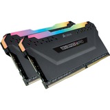 Corsair Vengeance CMW64GX4M2E3200C16 memoria 64 GB 2 x 32 GB DDR4 3200 MHz Nero, 64 GB, 2 x 32 GB, DDR4, 3200 MHz, 288-pin DIMM